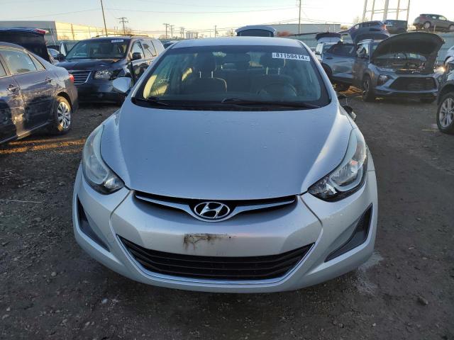  HYUNDAI ELANTRA 2014 Сріблястий