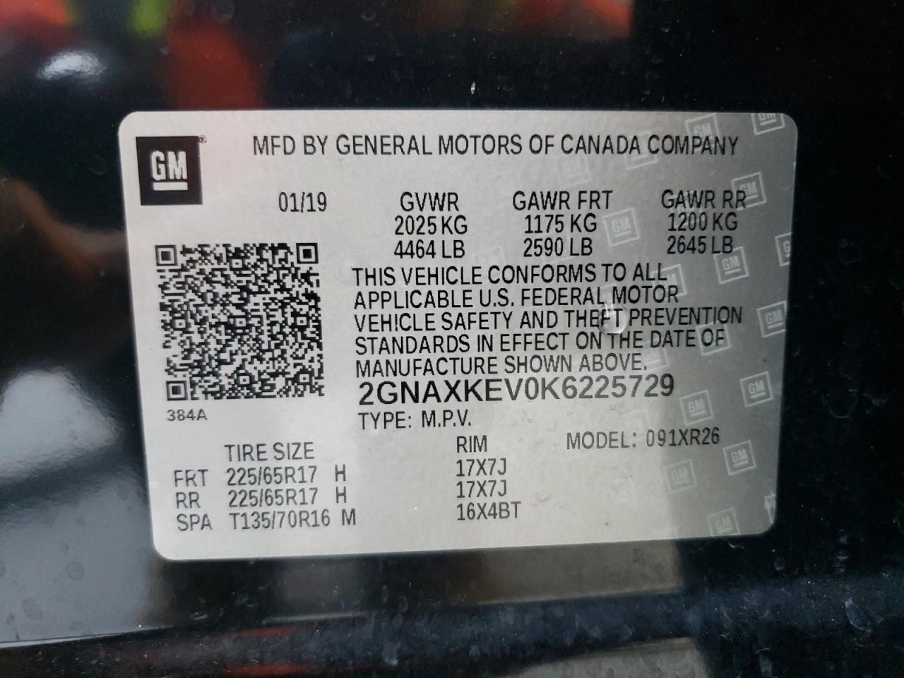 2019 Chevrolet Equinox - Image 13