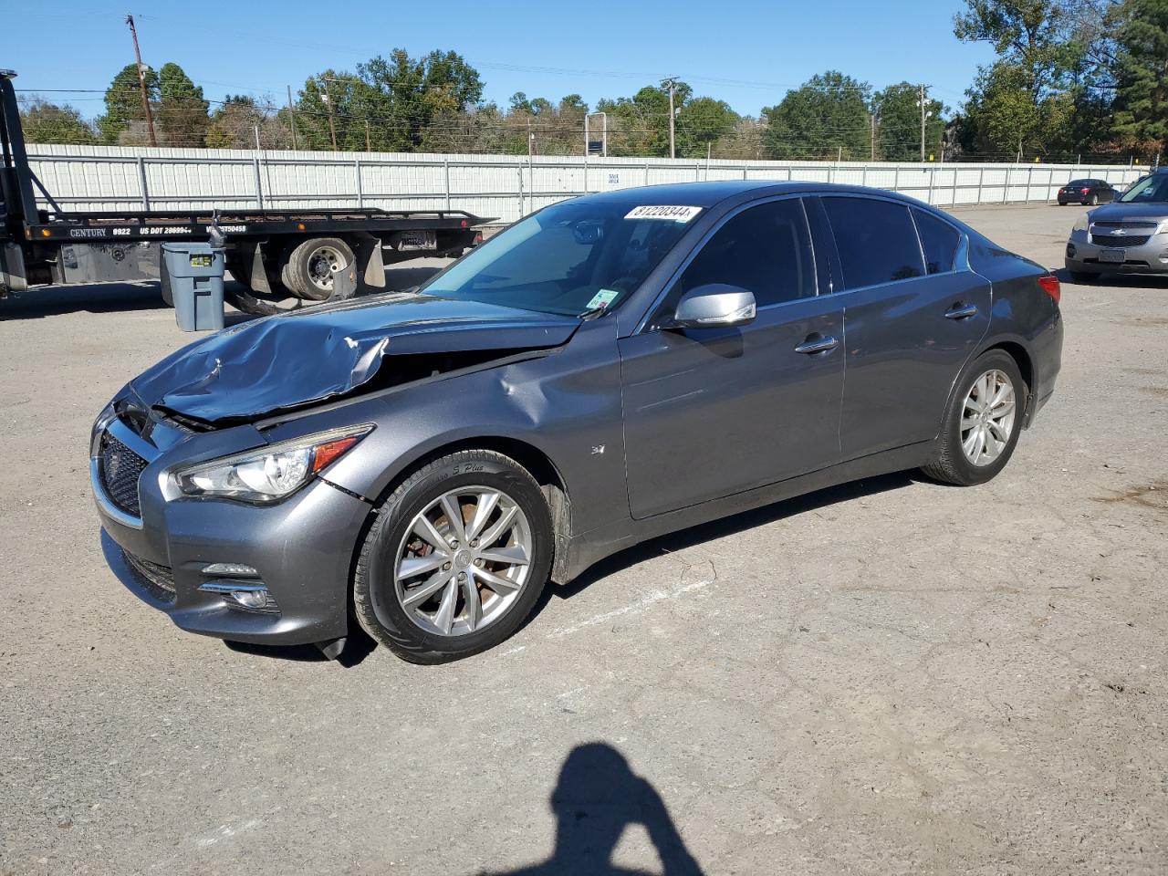 2015 Infiniti Q50 Base VIN: JN1BV7AR9FM412177 Lot: 81220344