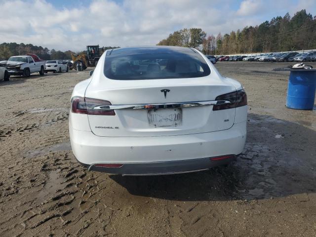  TESLA MODEL S 2014 Белы