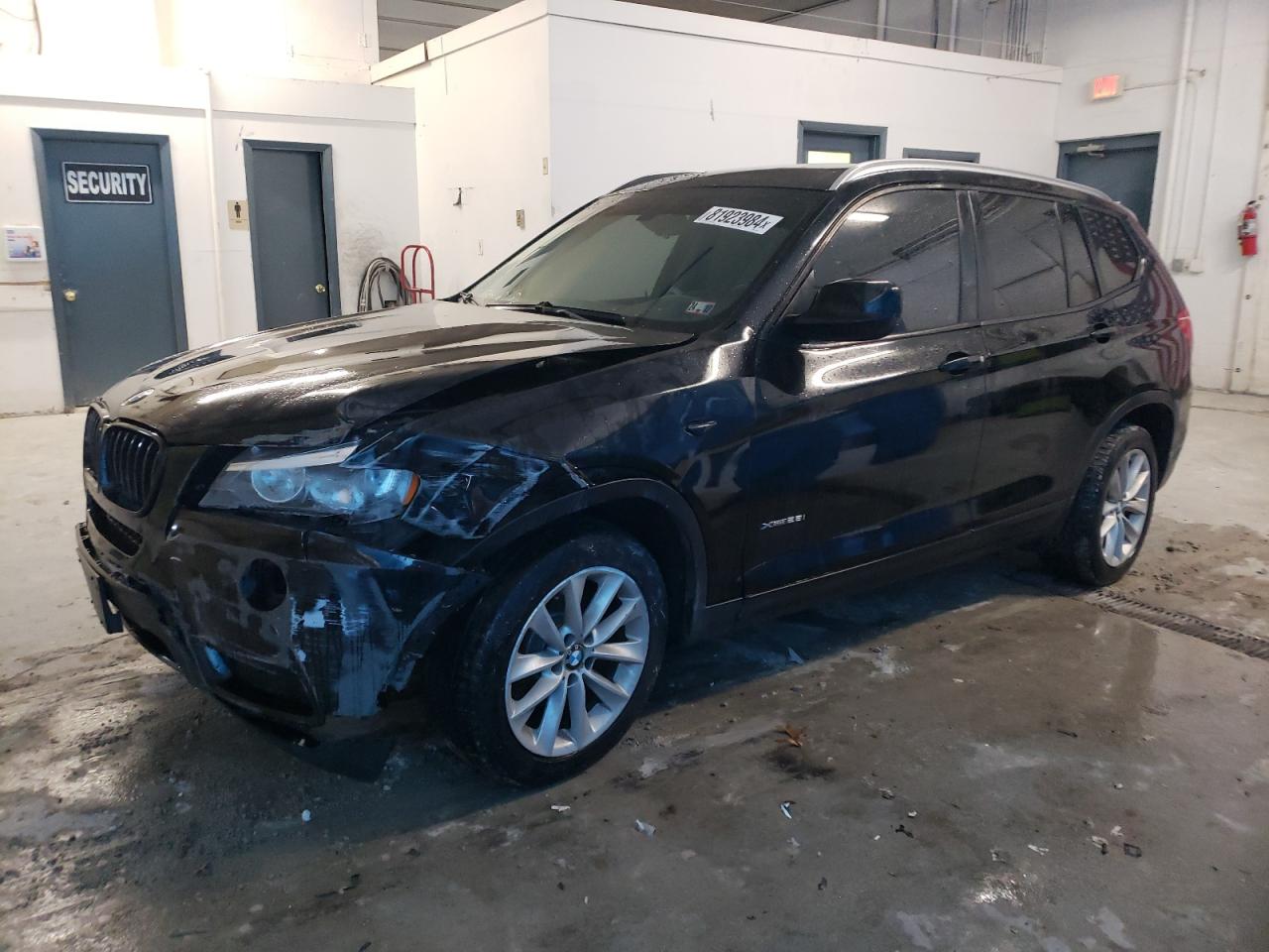 2013 BMW X3 xDrive28I VIN: 5UXWX9C58D0A22076 Lot: 81923984