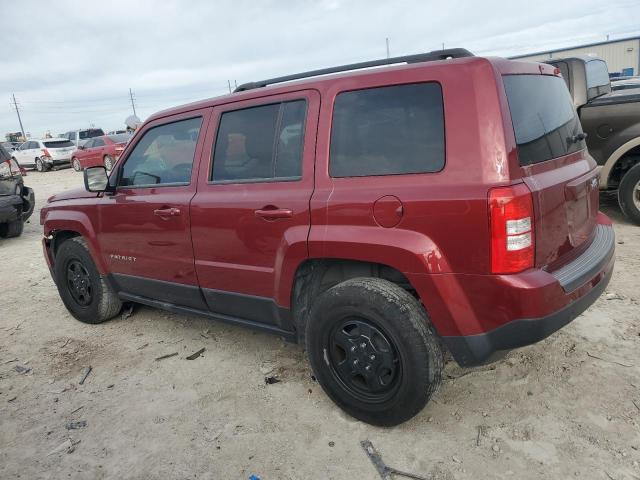  JEEP PATRIOT 2017 Бордовый