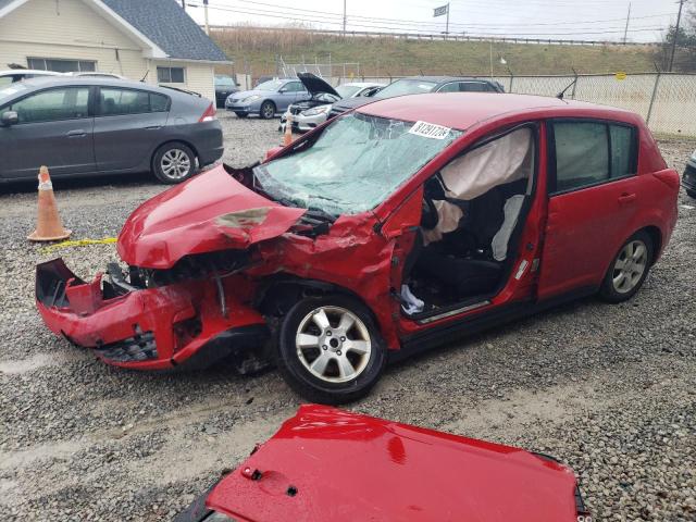  NISSAN VERSA 2012 Czerwony