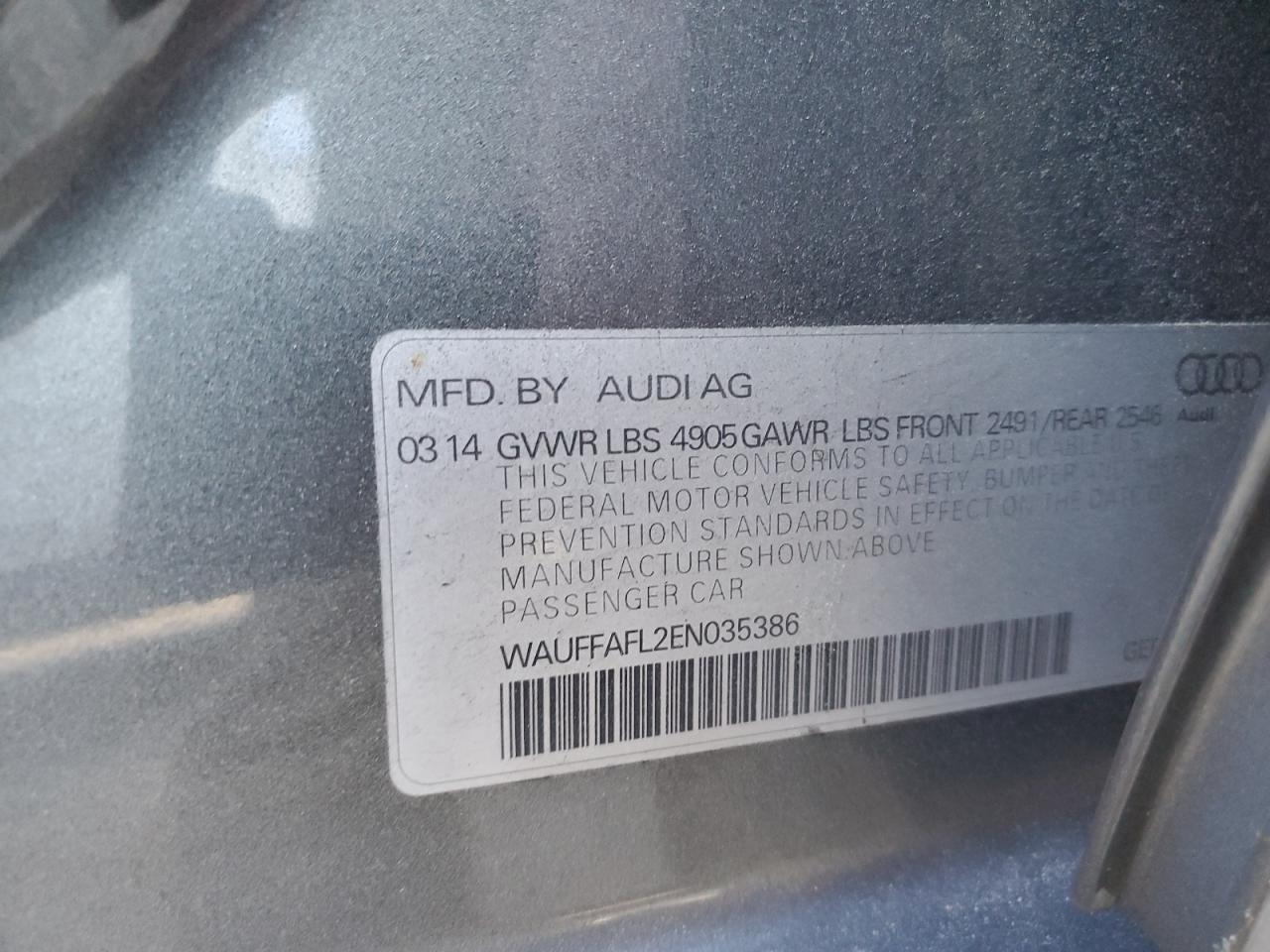 2014 Audi A4 - Image 12