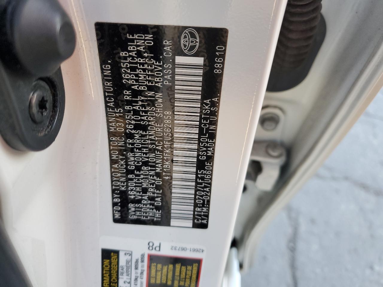 2015 Toyota Camry - Image 12