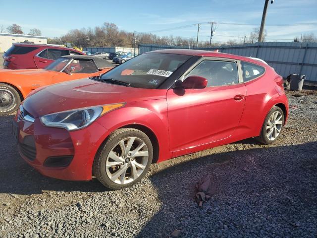  HYUNDAI VELOSTER 2016 Красный