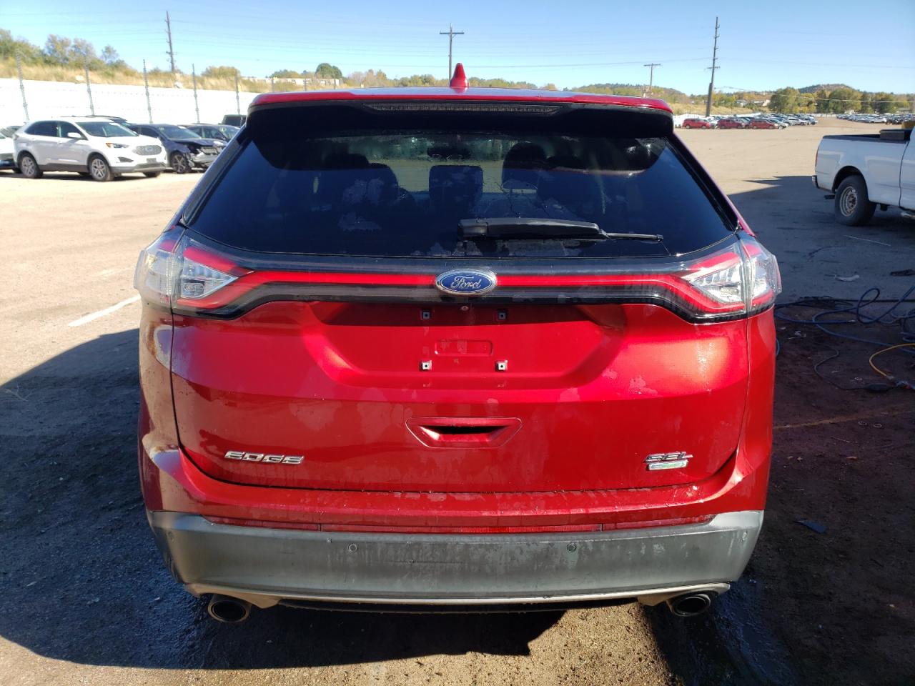 2017 Ford Edge Sel VIN: 2FMPK3J90HBB88550 Lot: 77939934