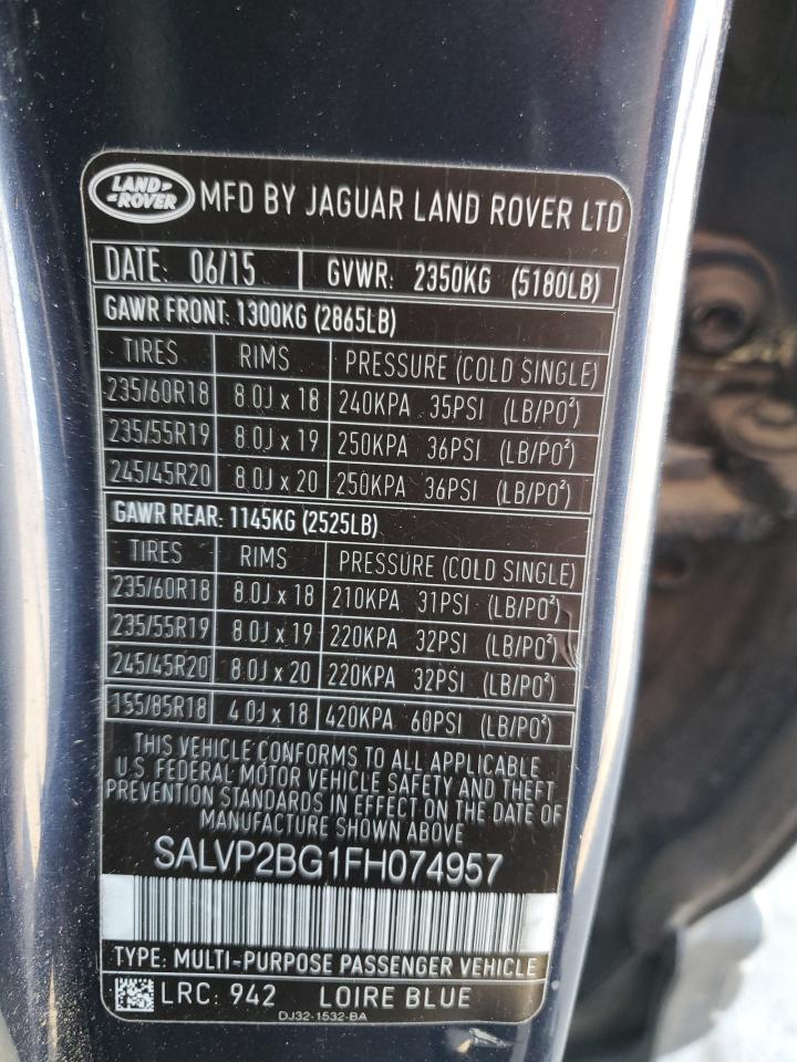 2015 Land Rover Range Rover - Image 13