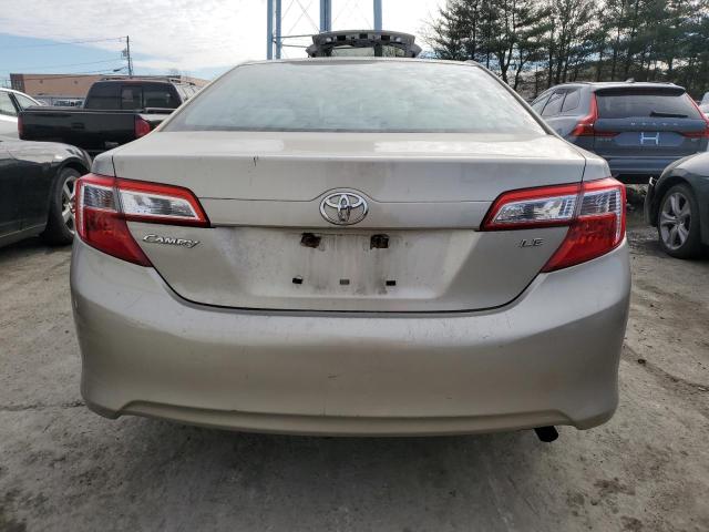 Sedans TOYOTA CAMRY 2014 tan