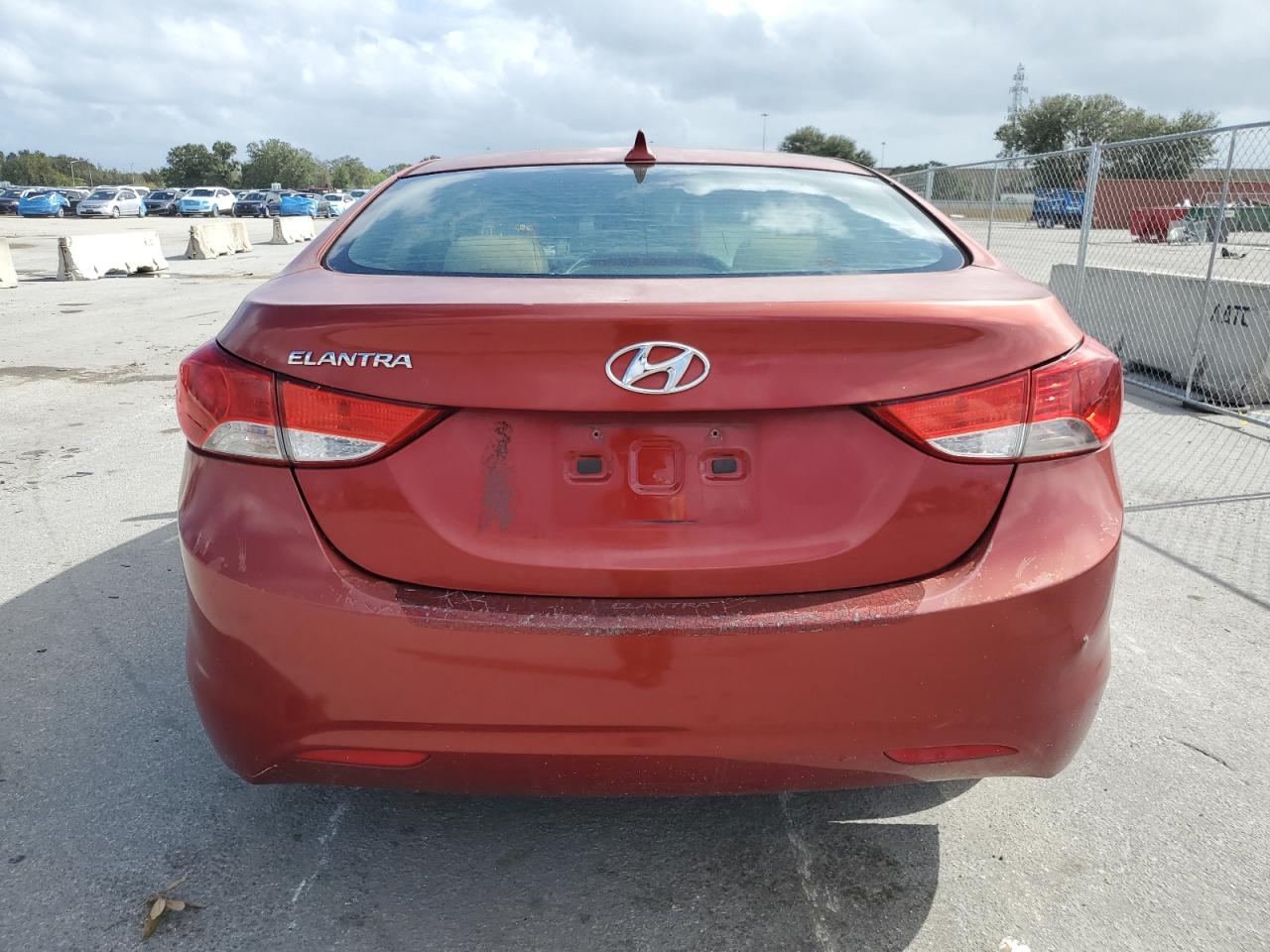 2012 Hyundai Elantra Gls VIN: KMHDH4AE4CU266643 Lot: 78996934