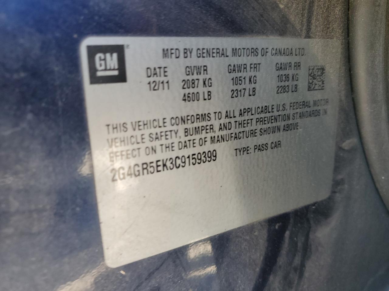 2012 Buick Regal - Image 14