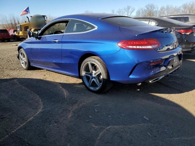  MERCEDES-BENZ C-CLASS 2017 Granatowy