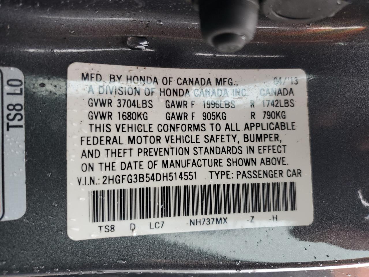 2013 Honda Civic - Image 14