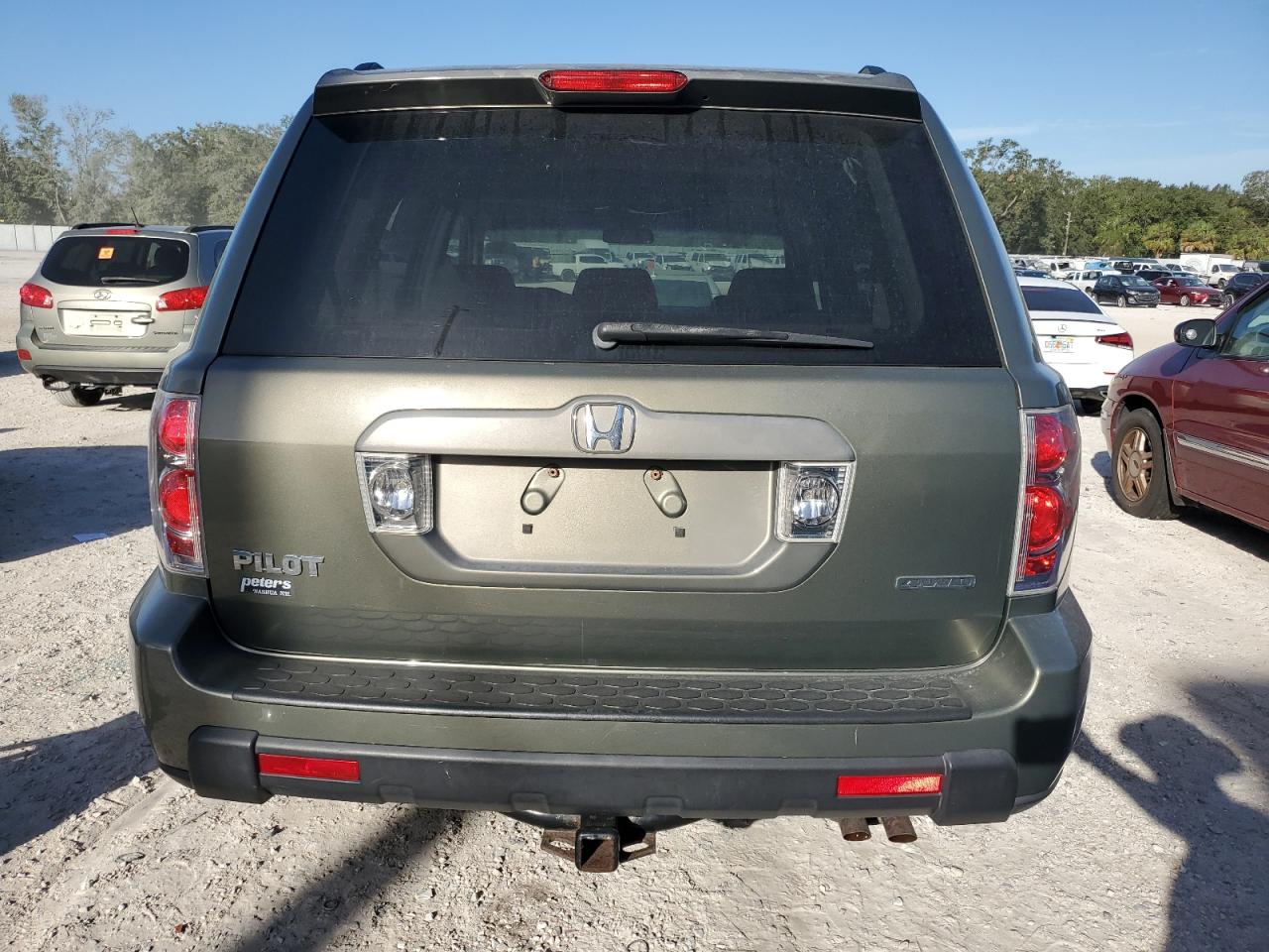 2007 Honda Pilot Ex VIN: 2HKYF18407H510943 Lot: 80351664