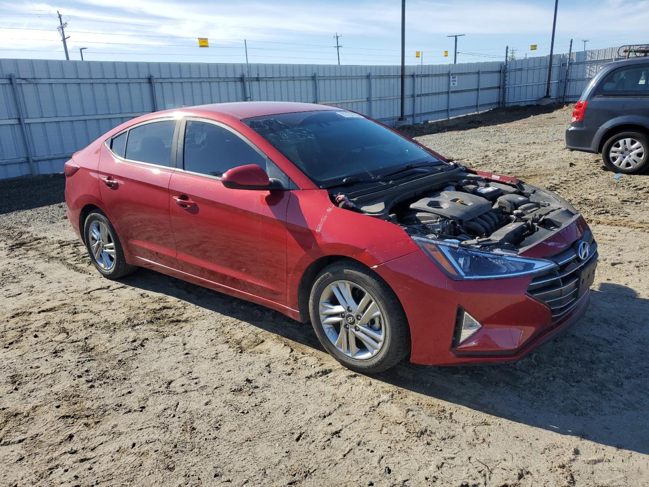 2019 Hyundai Elantra Sel VIN: KMHD84LF1KU739581 Lot: 81192104