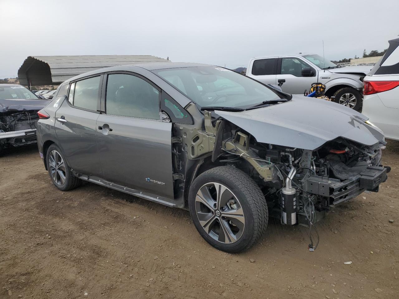 2018 Nissan Leaf S VIN: 1N4AZ1CP6JC317666 Lot: 81308684