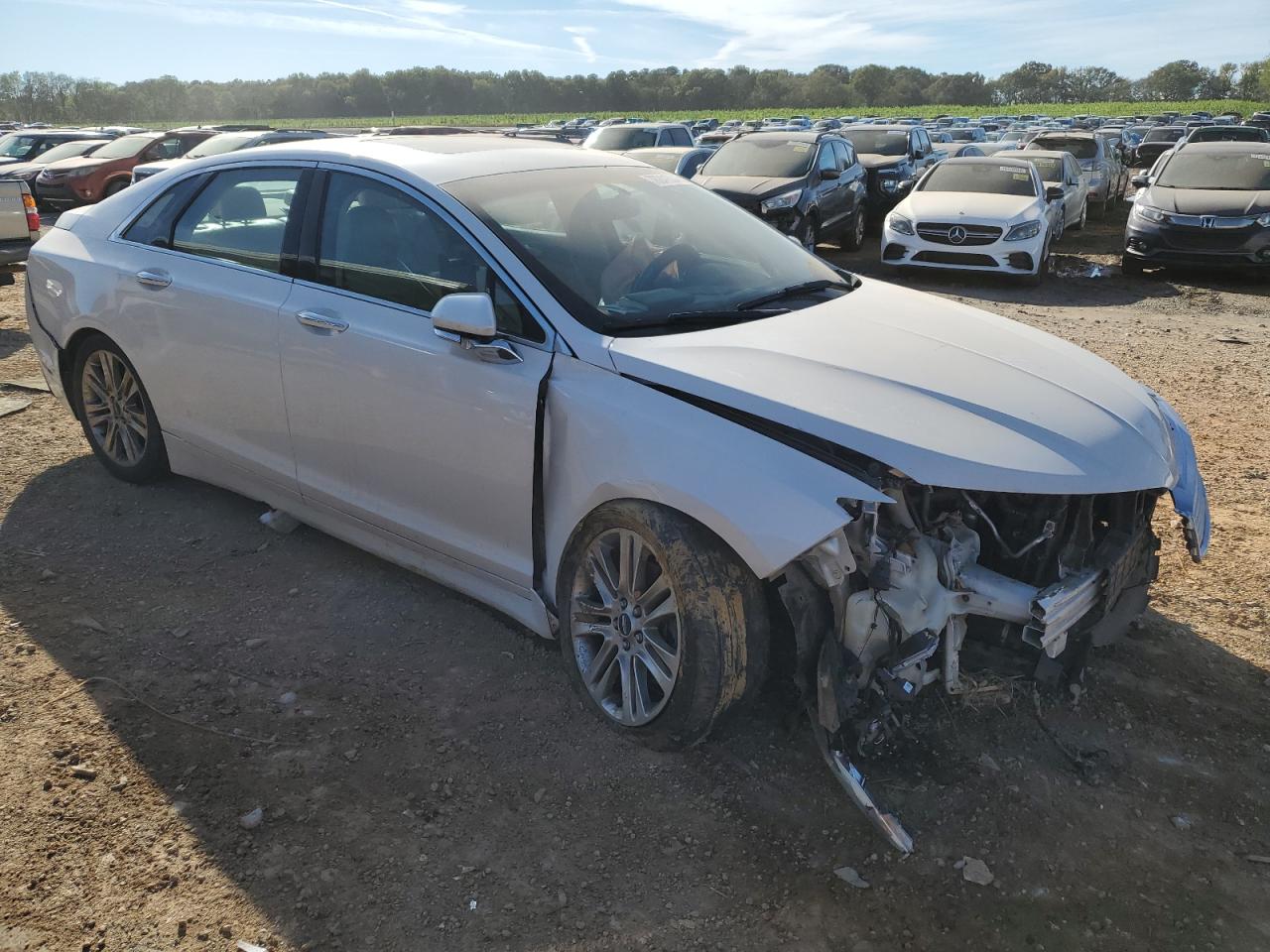 VIN 3LN6L2G93ER833344 2014 LINCOLN MKZ no.4