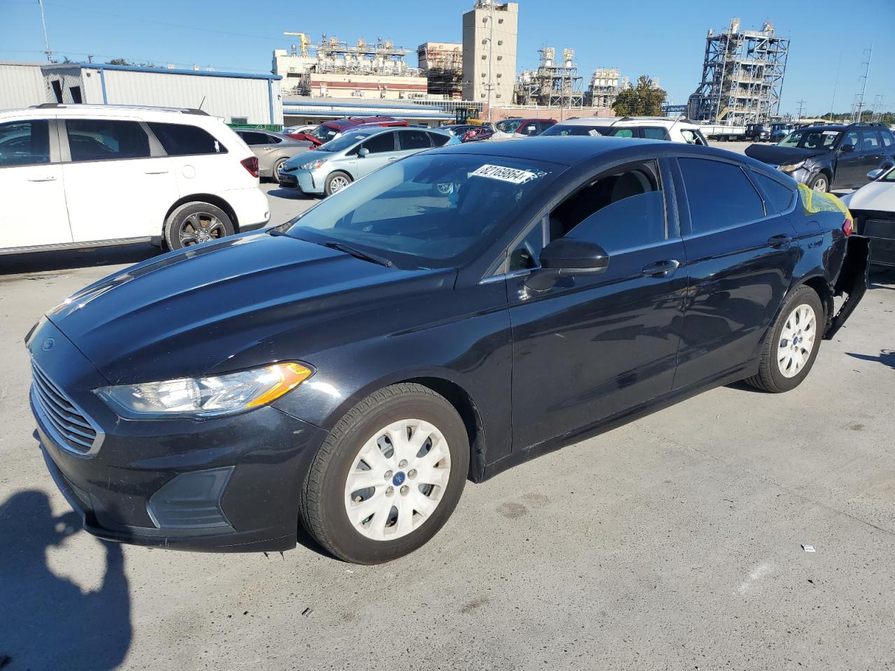 VIN 3FA6P0G70KR107258 2019 FORD FUSION no.1