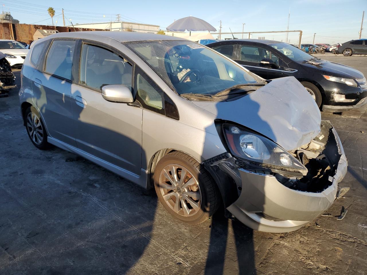 VIN JHMGE8H67DC019607 2013 HONDA FIT no.4