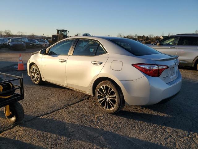  TOYOTA COROLLA 2016 Silver