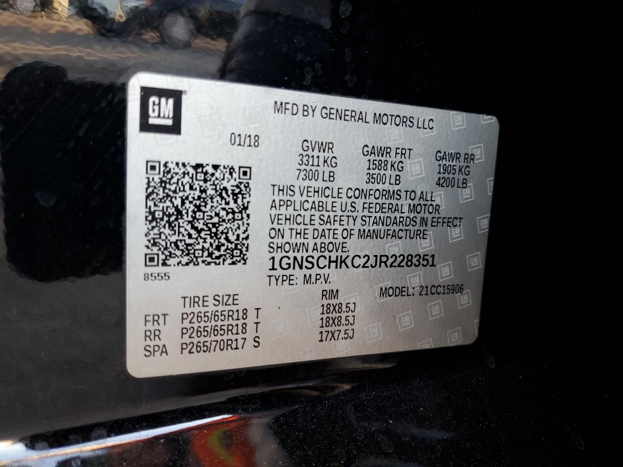 2018 Chevrolet Suburban - Image 15