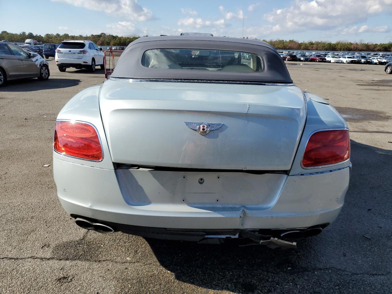 2015 Bentley Continental Gtc V8 VIN: SCBGT3ZA1FC050726 Lot: 80021934