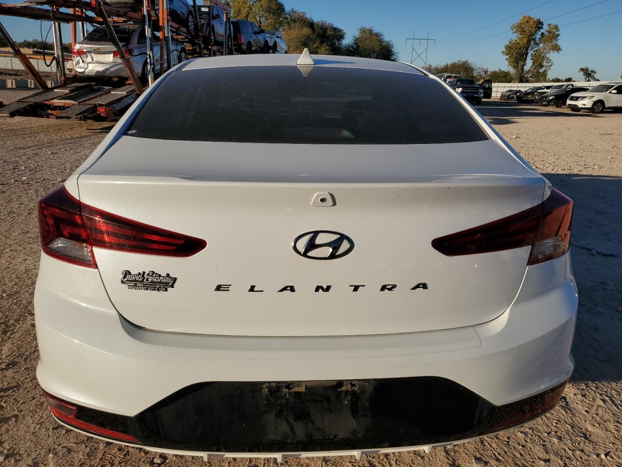 2019 Hyundai Elantra Sel VIN: 5NPD84LF8KH453600 Lot: 79917294