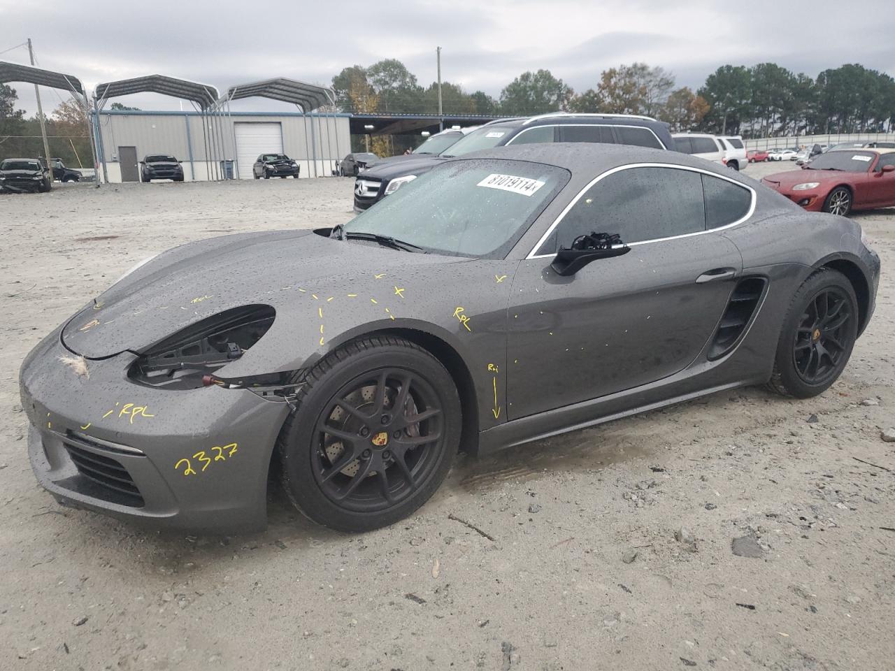 VIN WP0AA2A84JK260926 2018 PORSCHE CAYMAN no.1