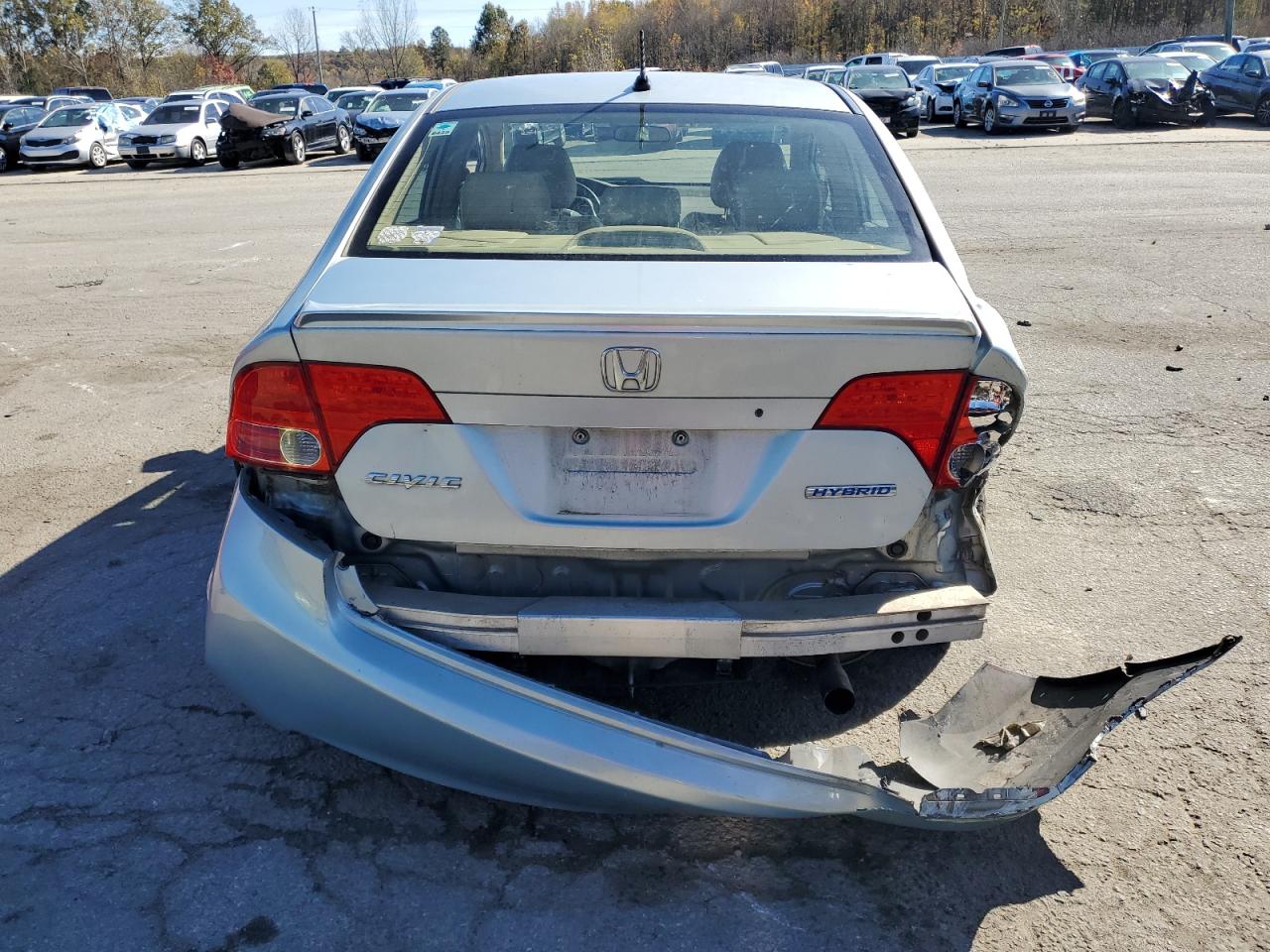 2007 Honda Civic Hybrid VIN: JHMFA36267S015794 Lot: 78615584