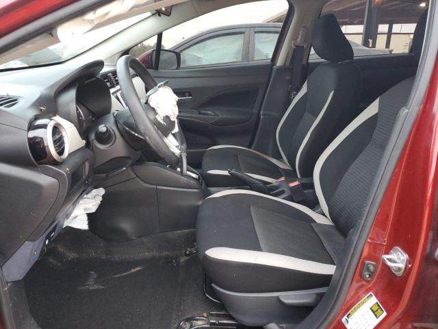  NISSAN VERSA 2022 Красный
