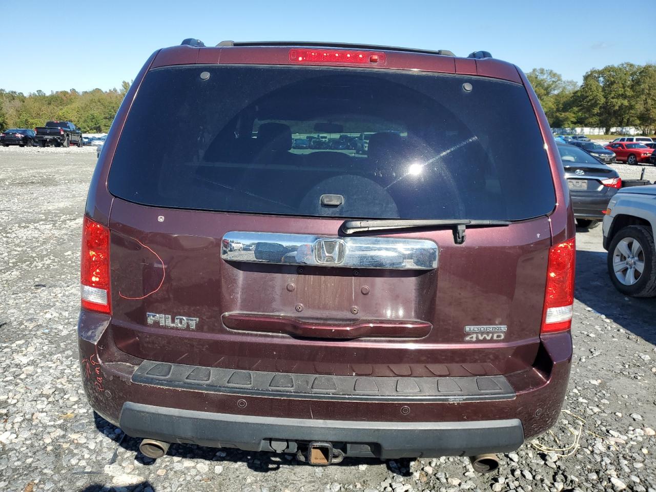 2010 Honda Pilot Touring VIN: 5FNYF4H80AB003549 Lot: 80830544