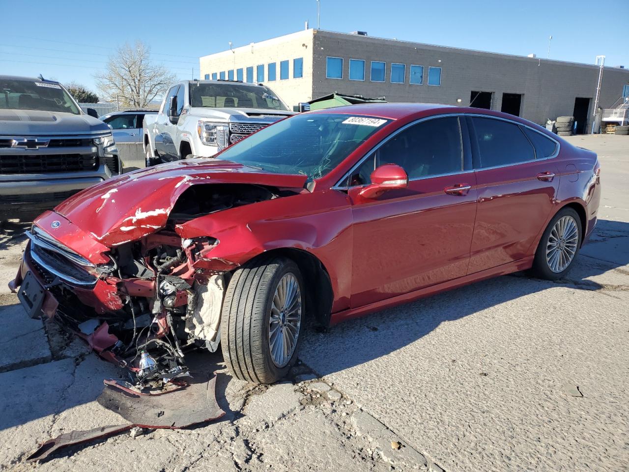 VIN 3FA6P0K96GR178254 2016 FORD FUSION no.1