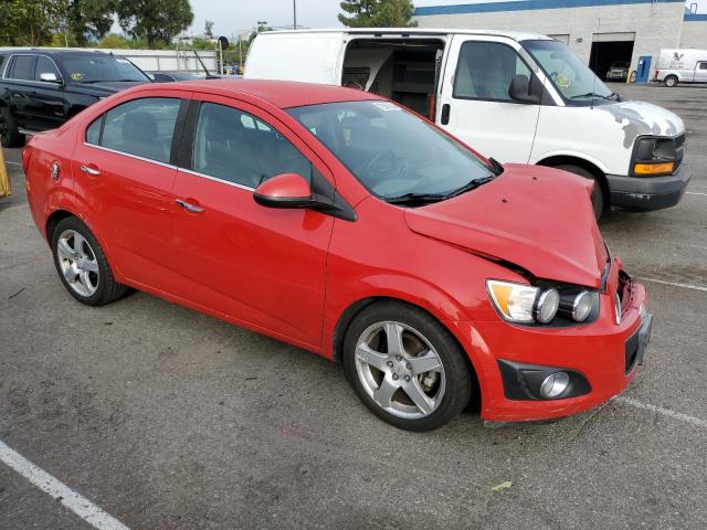  CHEVROLET SONIC 2012 Червоний