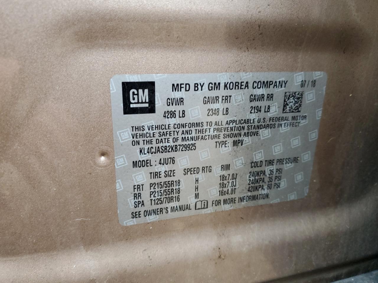 2019 Buick Encore - Image 12