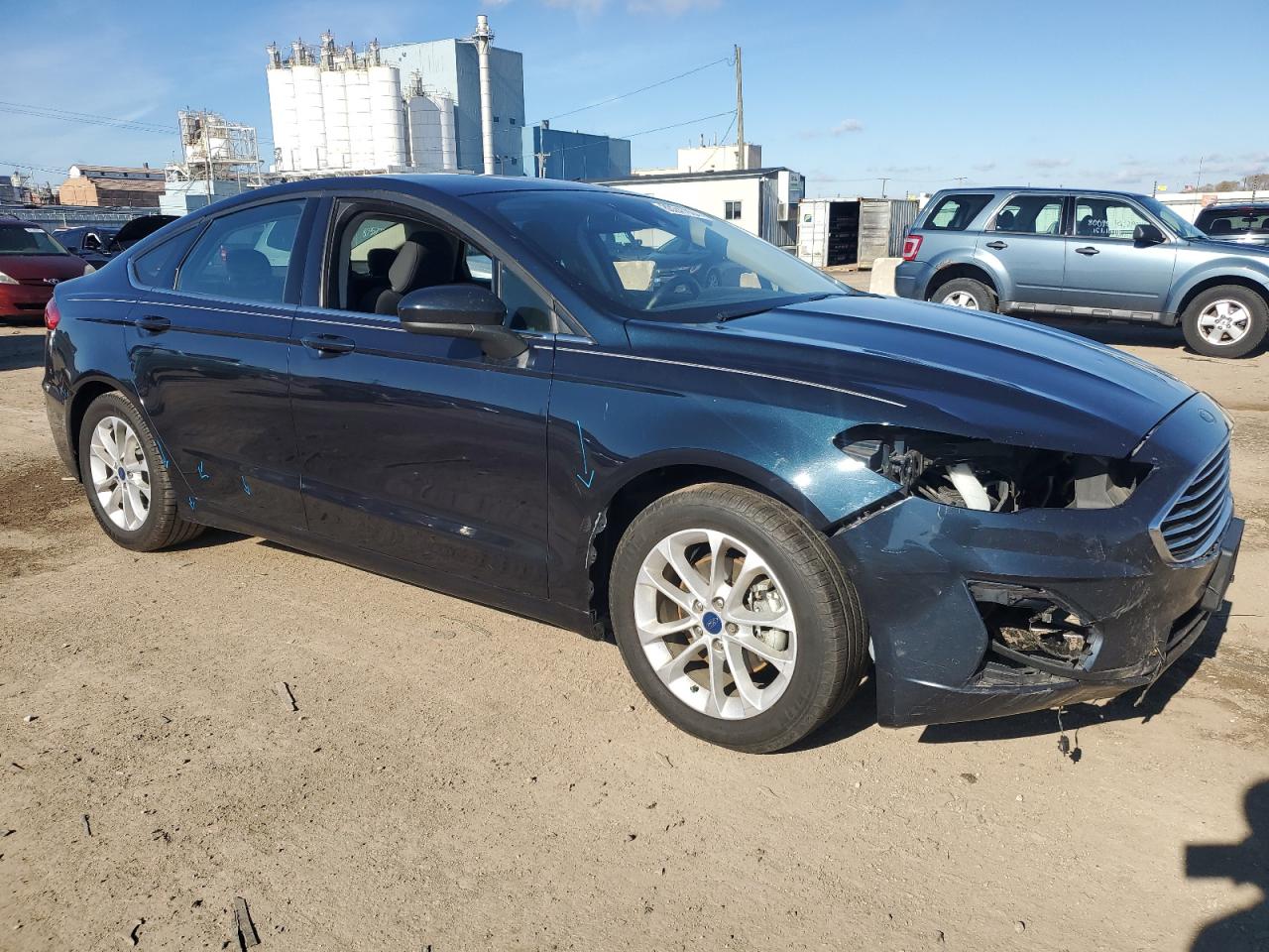 2020 Ford Fusion Se VIN: 3FA6P0HD8LR162434 Lot: 80247904