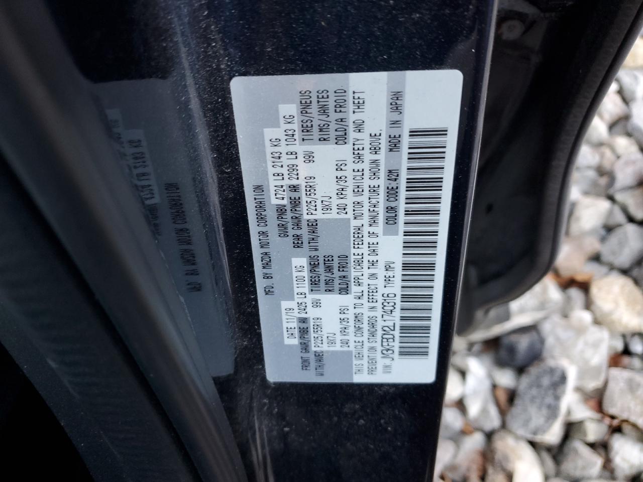 JM3KFBDM2L1740316 2020 MAZDA CX-5 - Image 16