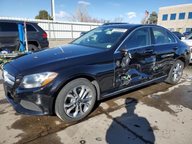  MERCEDES-BENZ C-CLASS 2017 Чорний