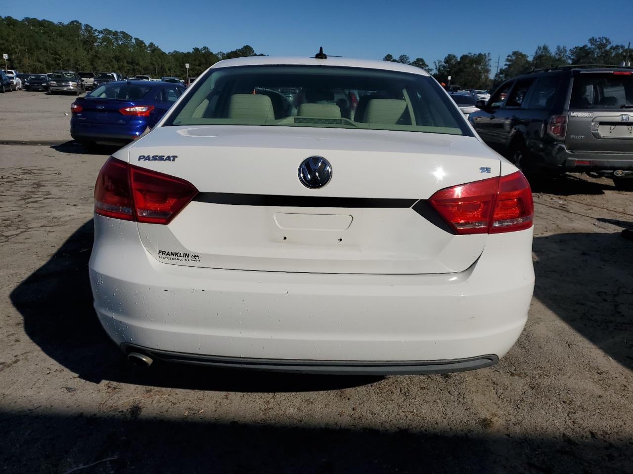 2012 Volkswagen Passat Se VIN: 1VWBP7A37CC097106 Lot: 80252544