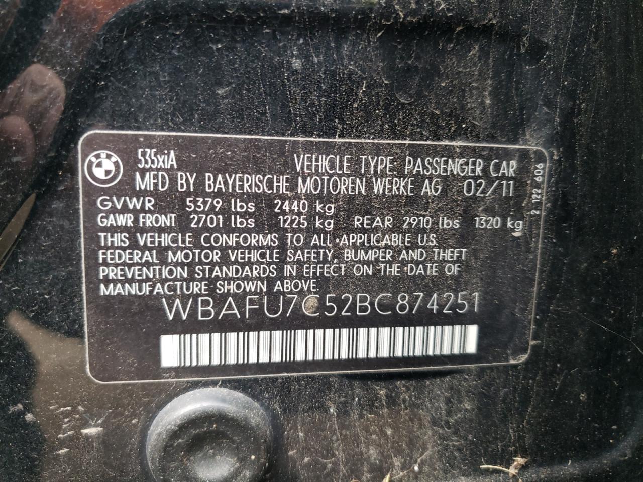 2011 BMW 5er - Image 12