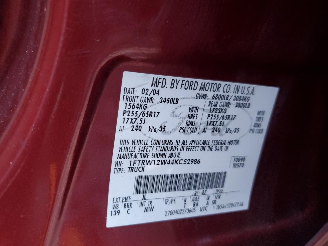 2004 Ford F-150 - Image 12