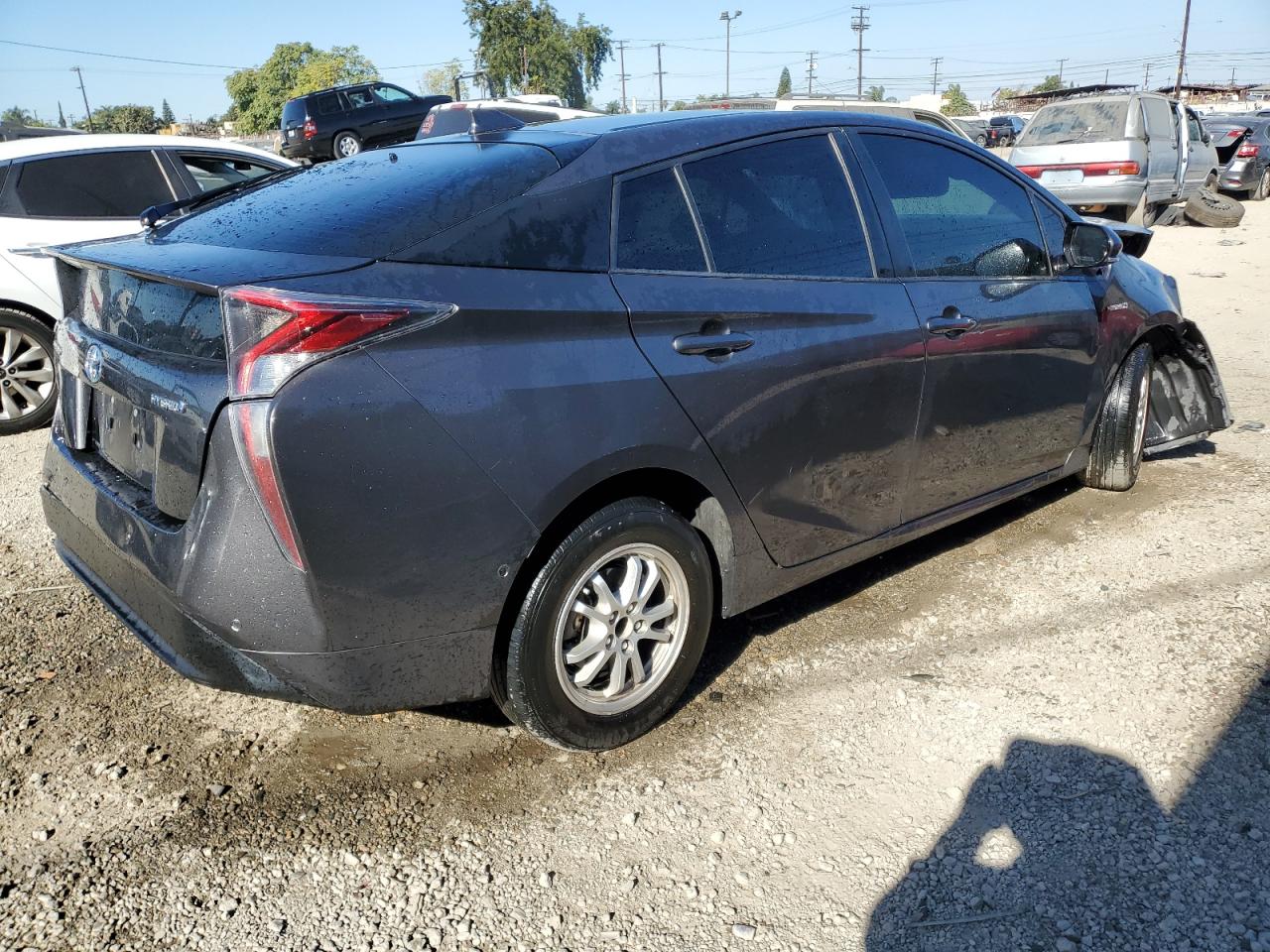 VIN JTDKBRFU7H3570198 2017 TOYOTA PRIUS no.3