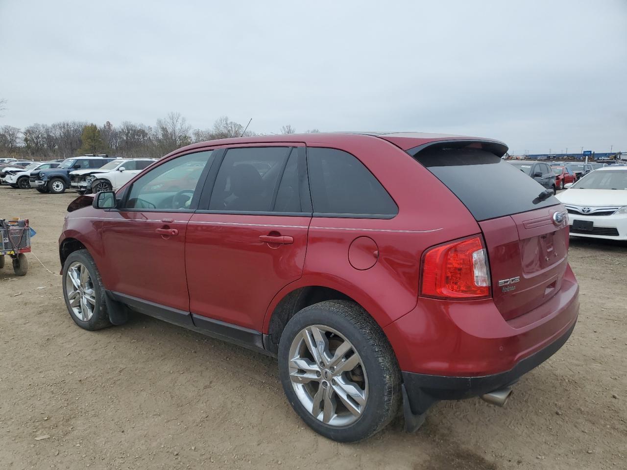 2013 Ford Edge Sel VIN: 2FMDK4JC9DBC60635 Lot: 80990834