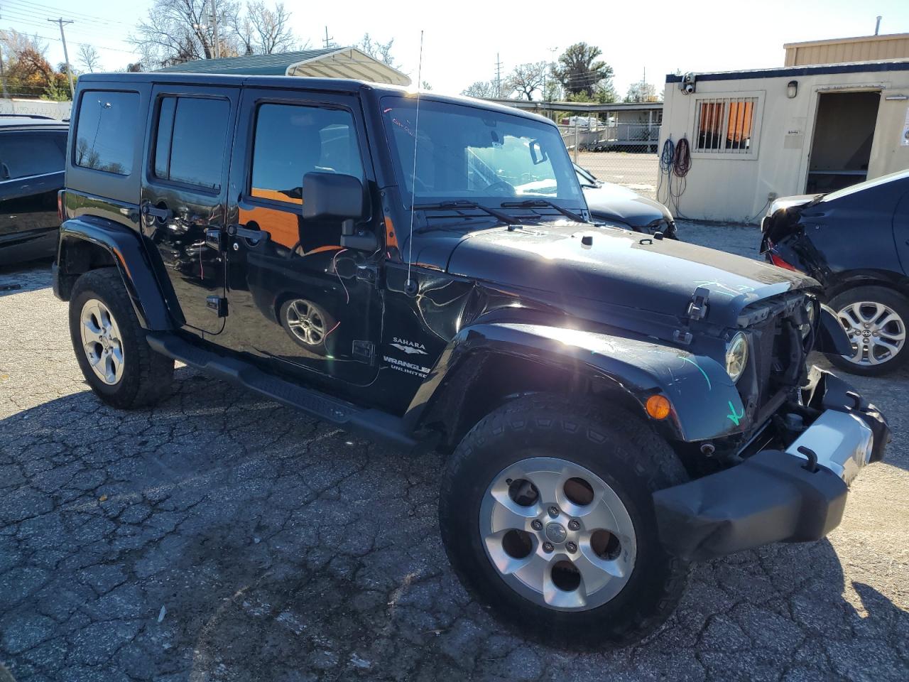 VIN 1C4BJWEG4EL106956 2014 JEEP WRANGLER no.4