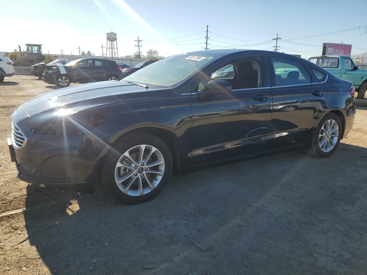 2020 Ford Fusion Se VIN: 3FA6P0HD8LR162434 Lot: 80247904