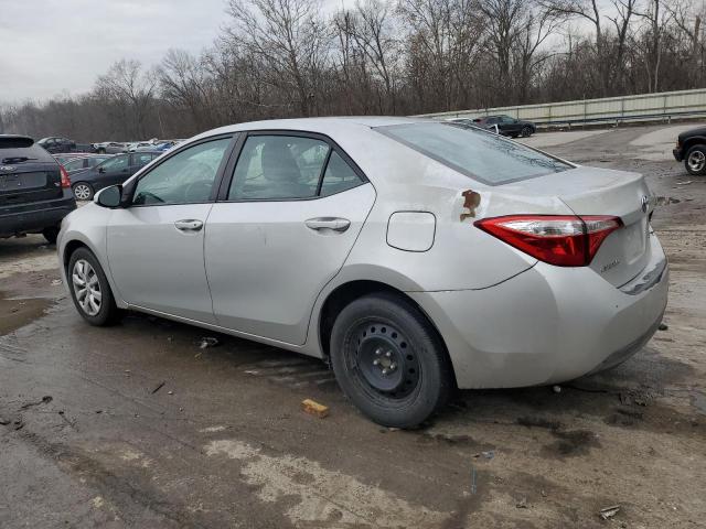  TOYOTA COROLLA 2015 Silver