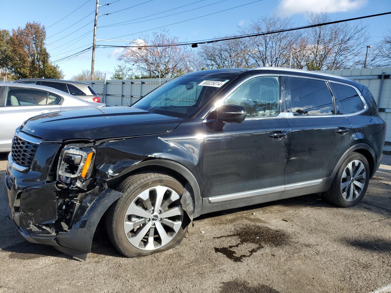 2022 Kia Telluride Ex VIN: 5XYP3DHC5NG314014 Lot: 80025014