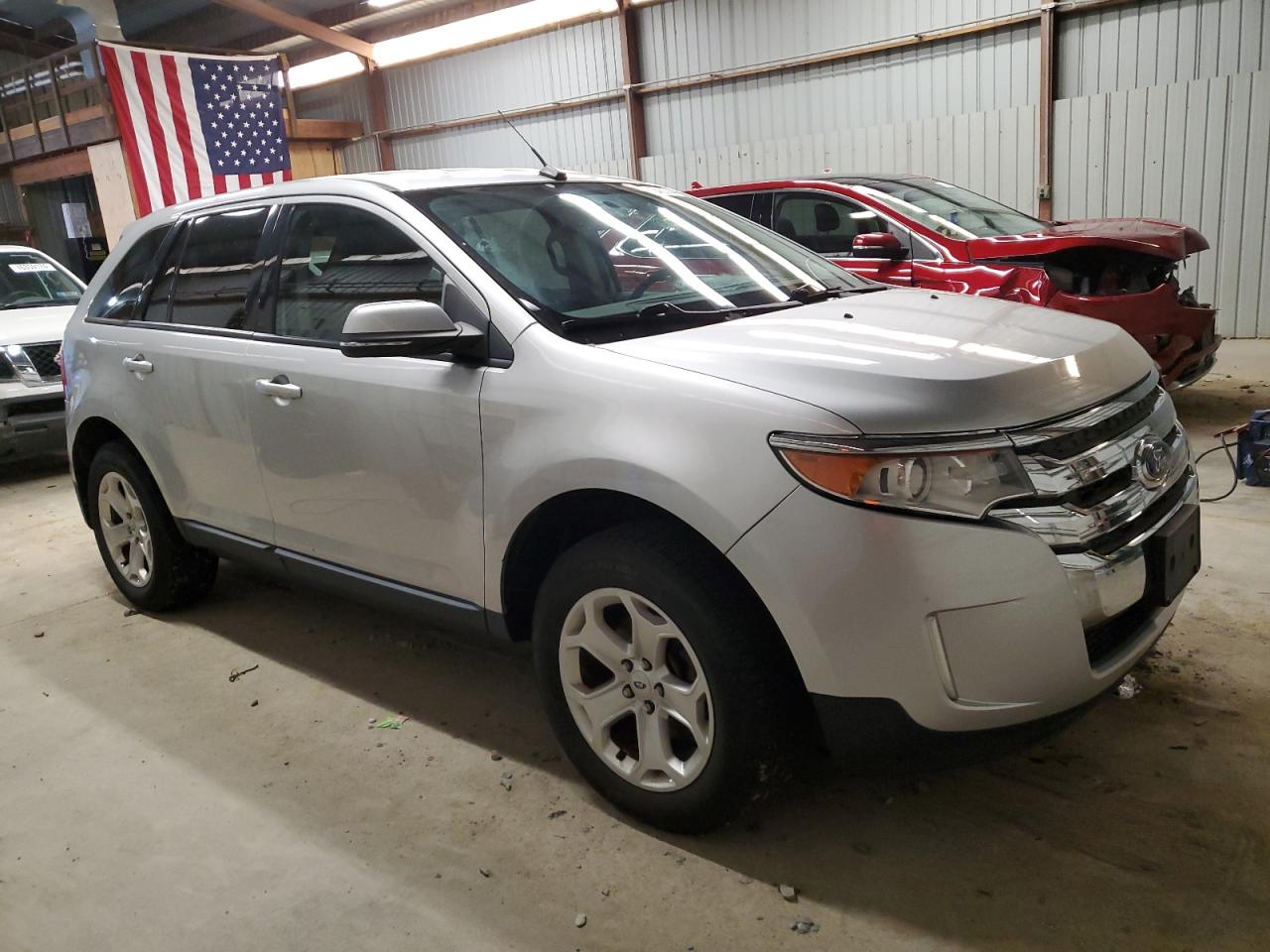 VIN 2FMDK4JC1EBB59185 2014 FORD EDGE no.4