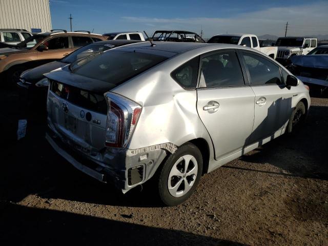  TOYOTA PRIUS 2015 Srebrny