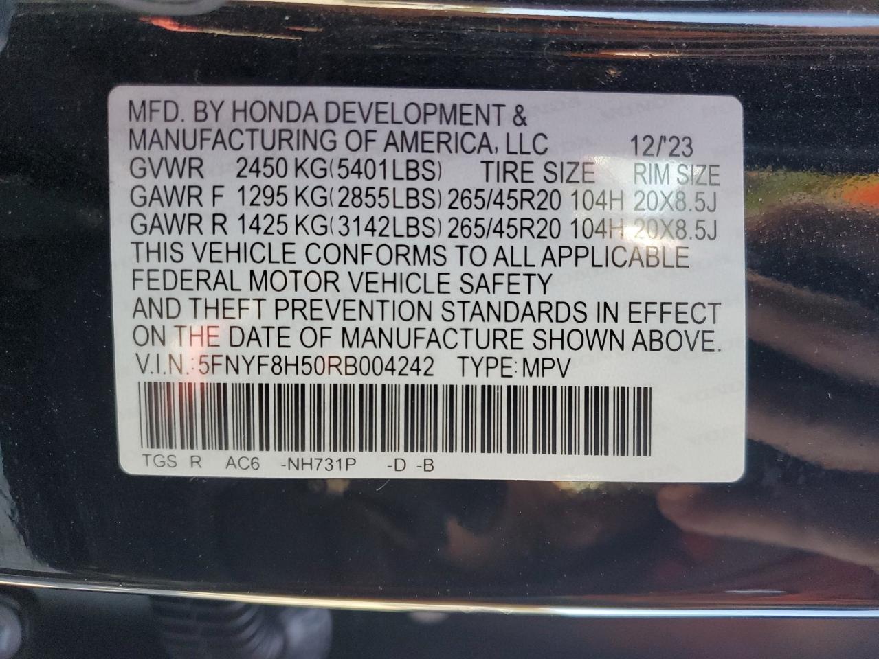 2024 Honda Passport - Image 13