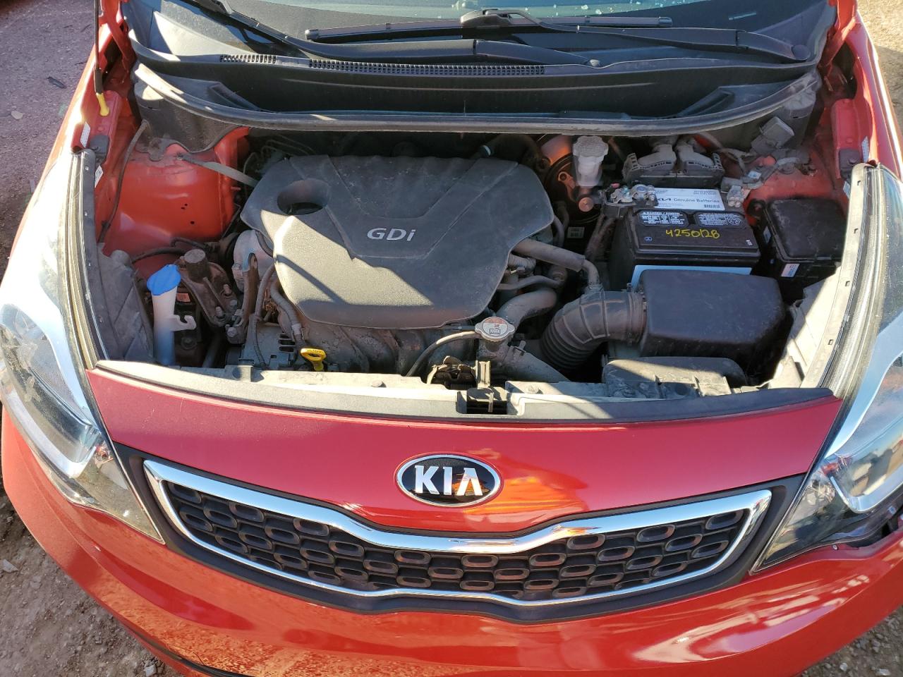 2013 Kia Rio Ex VIN: KNADN4A32D6135354 Lot: 80043034